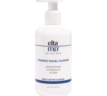 EltaMD Foaming Facial Cleanser, Gentle Foaming Face Wash and Makeup Remover, Oil Free Face