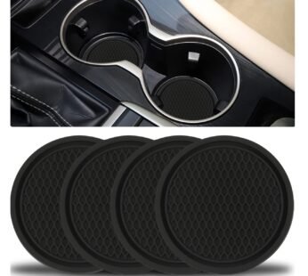 SINGARO Car Cup Coaster, 4PCS Universal Non-Slip Cup Holders Embedded in Ornaments Coaster