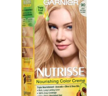 Garnier Nutrisse Nourishing Color Cr?me, Light Natural Blonde 90 1 ea