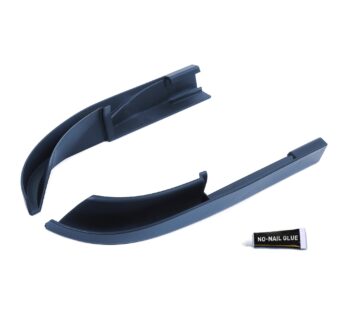 Savadicar Upgraded Version Rain Gutter Extensions, Roof Hard-Top ABS Rain Groove Diverter,