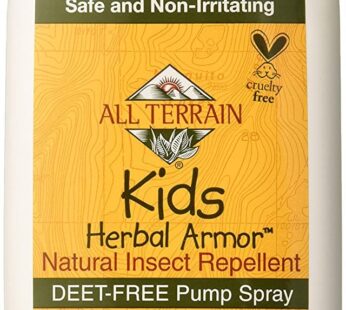 Kids Herbal Armor Natural Insect Repellent Spray Family Size 8 Ounces