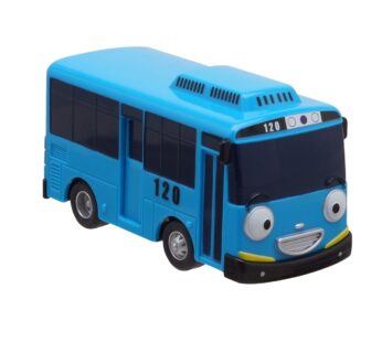 Tayo Toy Push and Go Bus – Christmas Birthday Gifts for Kids and Toddlers Boys and Girls B