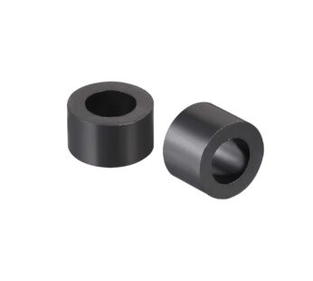 uxcell Nylon Round Spacer Washer 4.2mm ID 7mm OD 5mm Height for M4 Screws Black 300Pcs
