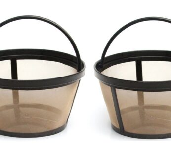 4-Cup Basket Style Permanent Coffee Filters for Mr. Coffee 4 Cup Coffeemakers, Set of 2 (2