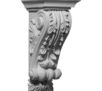 Ekena Millwork COR05X05X12DA 5 1/4-Inch W x 5 3/8-Inch D x 12 1/4-Inch H Damon Corbel