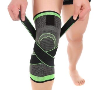 Vitoki Knee Braces for Knee Pain, 1 Pack Knee Compression Sleeve, Green XXXL