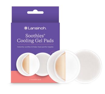 Lansinoh Soothies Cooling Gel Pads, Breastfeeding Essentials, Provides Cooling Relief for
