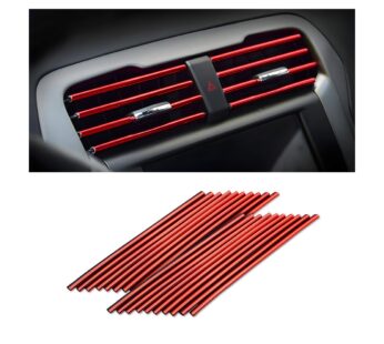 20 Pieces Car Air Conditioner Decoration Strip for Vent Outlet, Universal Waterproof Benda