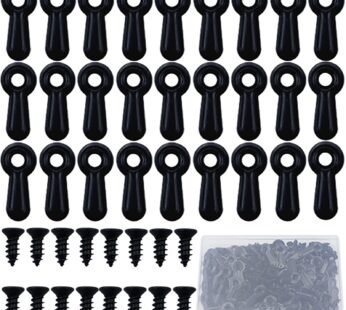 Picture Frame Turn Button Fasteners Set – 100 Pieces Picture Frame Hardware Backing Clips