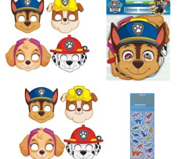 Unique Paw Patrol Birthday Party Supplies Decoration Bundle Includes 16 Kid’s Party Paper