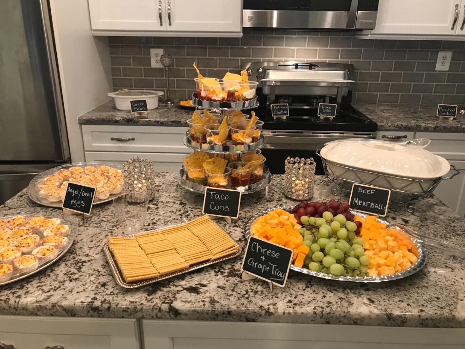 20 Pcs Mini Chalkboard Signs with Stand, Food Signs for Party Buffet, Table Numbers, Place - Image 6