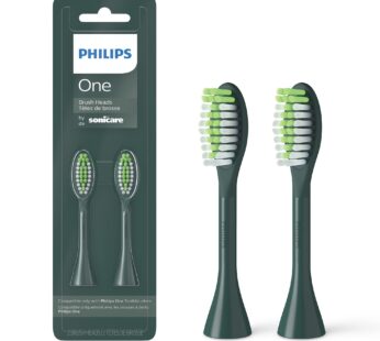 Philips One by Sonicare, 2 Brush Heads, Sage Green, BH1022/08
