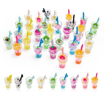 30 Pcs Miniature Food Drinks 1:12 Miniature Drink Juice Mini House Drink Accessories Bar D