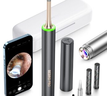BEBIRDPRO Ear Wax Removal Cleaner with IP67 Camera, Otoscope Ear Cleaning Tool with Premiu