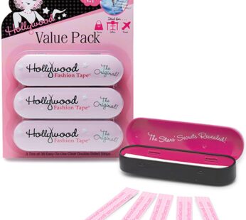 Hollywood Fashion Secrets Double Stick Fashion Tape, Seamless Style Support, Skin-Friendly