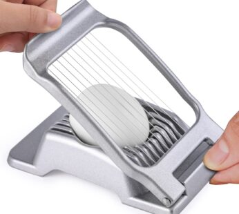 MCIJRJOI Egg Slicer, Multipurpose 304 Stainless Steel Wire Egg Slicer for Hard Boiled Eggs