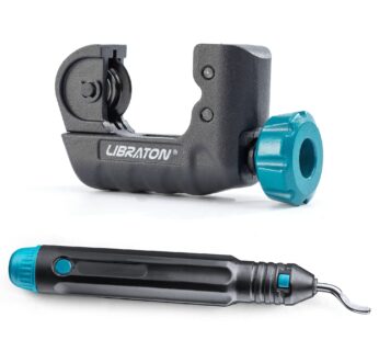 Libraton Tubing Cutter 3/16″ to 1-1/8″, Mini Tube Cutter, Copper Cutter, Heavy Duty Mini P