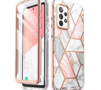 i-Blason Cosmo Protective Case for 6.5-Inch Samsung Galaxy A53 5G (2022), Marble Pink