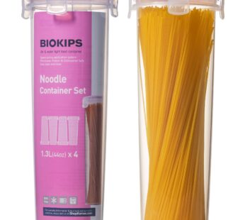 Komax Biokips Spaghetti Container Storage Noodle/Pasta Container 44oz (set of 4) – Airtigh