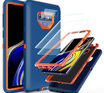 Note 9 Case Samsung Note 9 Cases with Self Healing Flexible TPU Film[2 Pack] and Camera Le