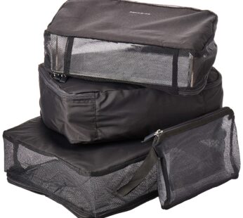 Samsonite 4-in-1 Packing Cubes, Graphite, One Size
