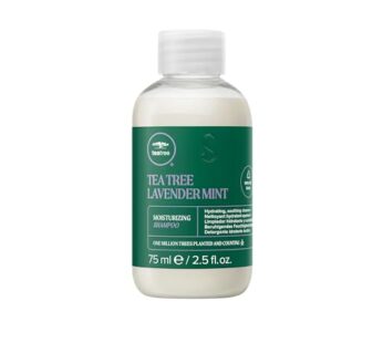 Tea Tree Lavender Mint Moisturizing Shampoo, Hydrates + Soothes, For Coarse + Dry Hair, 2.5 fl. oz.