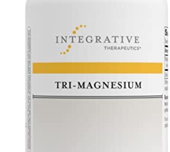 Integrative Therapeutics Tri-Magnesium – Supports Healthy Bones & Teeth* – Supports Cardiovascular & Neurological Function* – Promotes Calm* – 90 Capsules