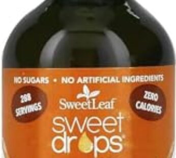 SweetLeaf Sweet Drops English Toffee Liquid Stevia Sweetener – English Toffee Stevia Drops, Zero Calories, Zero Sugar, Non-GMO, Gluten-Free, Keto Friendly – 2 Fl Oz