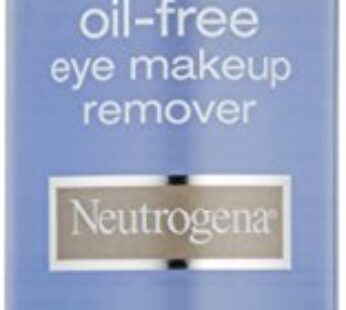 Neutrogena Gentle Oil-Free Eye Makeup Remover & Cleanser for Sensitive Eyes, Non-Greasy Makeup Remover, Removes Waterproof Mascara, Dermatologist & Ophthalmologist Tested, 5.5 fl. oz ( Pack of 3)