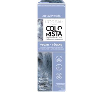 L’Oreal Paris Colorista Semi Permanent Hair Color for Bleached or Blonde Hair, Color Depositing Hair Mask Formula, Blue