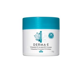 DERMA-E Vitamin E 12,000 IU Cream ? Moisturizer for Face and Body ? Multi-purpose Face Cream, Hand Cream and Body Lotion Soothes and Protects, 4 oz