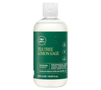 Tea Tree Lemon Sage Thickening Shampoo, Builds Body + Boosts Volume, For Fine Hair, 10.14 fl. oz.