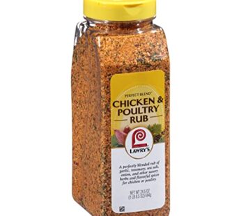 Lawry’s Perfect Blend Chicken & Poultry Rub, 24.5 oz