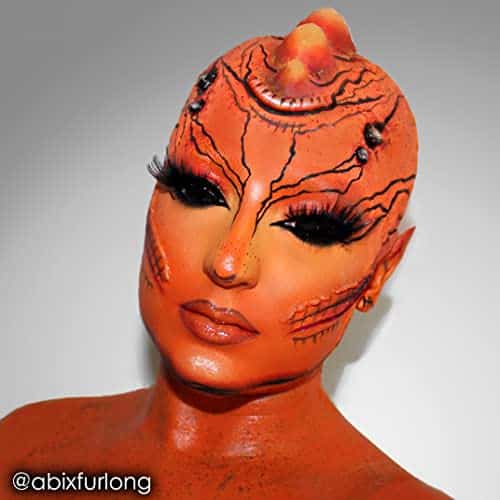 Mehron Makeup CreamBlend Stick - Body Paint (.75 oz) (ORANGE) - Image 2