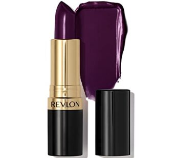 REVLON Lipstick, Super Lustrous Lipstick, Creamy Formula For Soft, Fuller-Looking Lips, Moisturized Feel in Berries, Va Va Violet (663) 0.15 oz