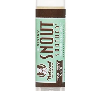 Natural Dog Company Snout Soother – Dog Nose Balm, Travel Stick, 0.15 oz., Dog Balm for Paws and Nose, Moisturizes & Soothes Dry Cracked Noses, Plant Based Nose Cream for Dogs