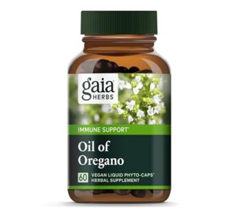 Gaia Herbs Oil of Oregano – Immune and Antioxidant Support Supplement to Help Sustain Overall Well-being – with Oregano Oil, Carvacrol, and Thymol – 60 Vegan Liquid Phyto-Capsules (30-Day Supply)