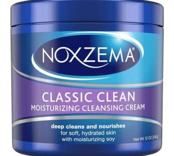 Noxzema Facial Cleanser, Moisturizing Cleansing, 12 oz