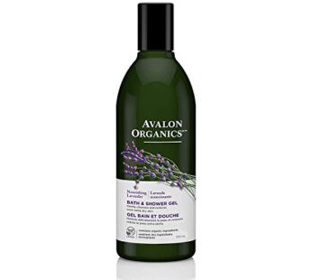 Avalon Organics Bath & Shower Gel, Nourishing Lavender, 12 Oz