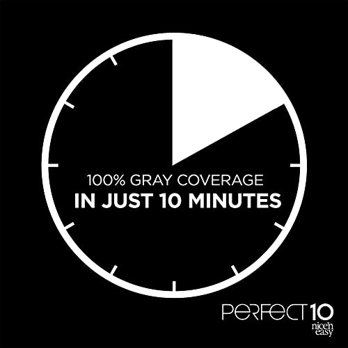 Clairol Nice'n Easy Perfect 10 Permanent Hair Dye, 6.5A Lightest Cool Brown Hair Color, Pack of 2 - Image 11