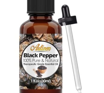 Artizen 30ml Oils – Black Pepper Essential Oil – 1 Fluid Ounce