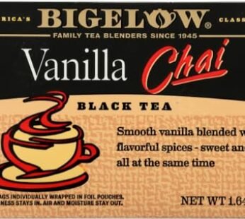 Bigelow B79593 Bigelow Special Blend Vanilla Chai Tea -6×20 Bag