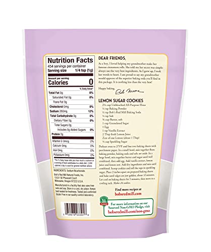 Bob's Red Mill Pure Baking Soda -- 16 oz (Pack of 2) - Image 2