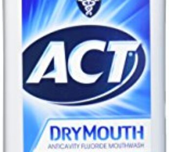 ACT Dry Mouth Mouthwash, Mint, 18 Fl Oz (Pack of 3)