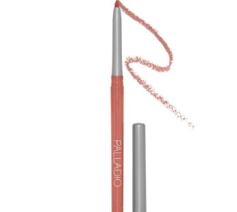 Palladio, Retractable Waterproof Lip Liner High Pigmented and Creamy Color Slim Twist Up Smudge Proof Formula with Long Lasting All Day Wear No Sharpener Required, Raspberry, 1 Count