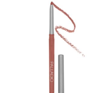 Palladio Retractable Waterproof Lip Liner High Pigmented and Creamy Color Slim Twist Up Smudge Proof Formula with Long Lasting All Day Wear No Sharpener Required, Sand, 1 Count