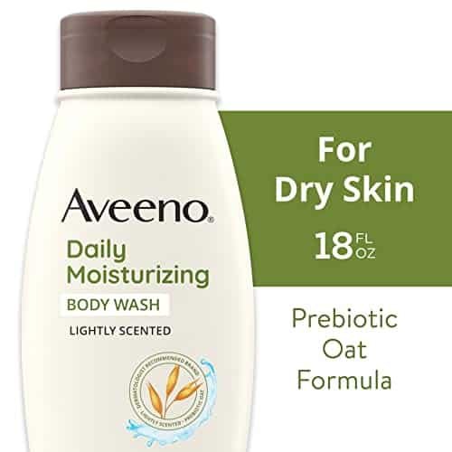 Aveeno Daily Moisturizing Body Wash for Dry & Sensitive Skin with Prebiotic Oat, Hydrating Oat Body Wash Nourishes Dry Skin & Gently Cleanses, Light Fragrance, Sulfate-Free, 18 fl. oz - Image 2