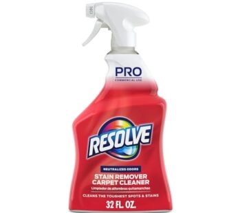 Resolve Professional Strength Spot and Stain Carpet Cleaner, Carpet Cleaner, Carpet Cleaner Solution, 32 Fl Oz