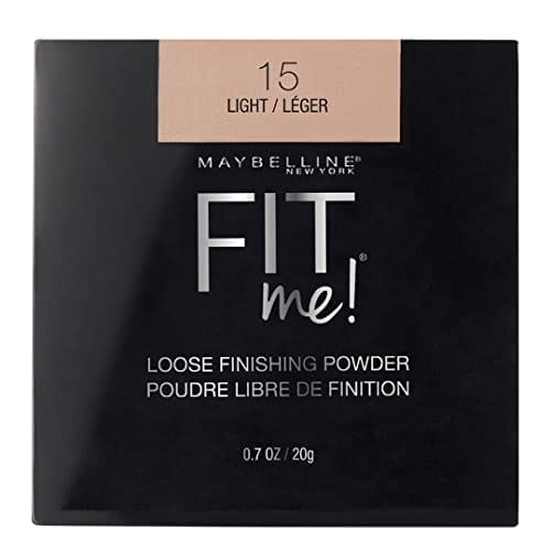 Maybelline Fit Me Loose Setting Powder, Face Powder Makeup & Finishing Powder, Light, 1 Count
