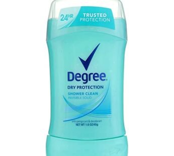 Degree Shower Clean Dry Protection Antiperspirant Deodorant Stick, 1.6 oz , blue